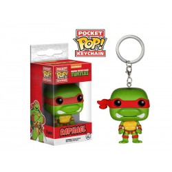 Porte clé Tortues Ninja - Raphael Pocket Pop 4cm 