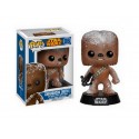 Figurine Star Wars - Chewbacca Hoth Exclu Pop 10cm