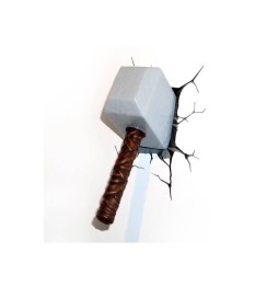 Lampe Murale 3D Deco Light Marvel - Thor Hammer