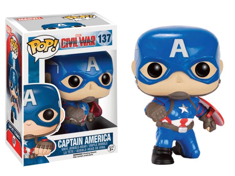 Funko - Figurine Captain America Civil War - Captain America