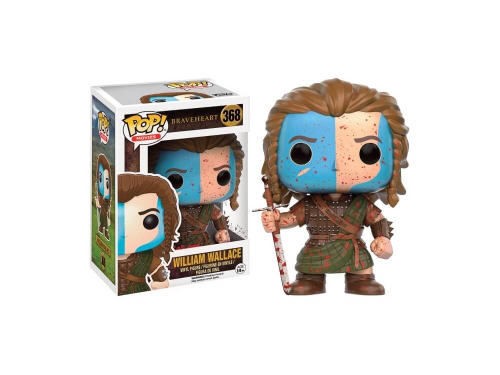 Figurine Braveheart - William Wallace Bloody Exclu Pop 10cm - Funko