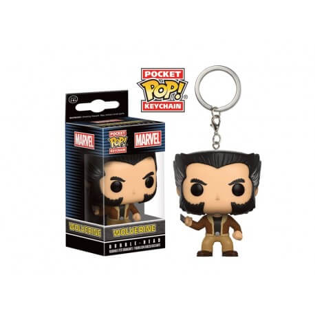 Porte Clé Marvel - Logan Pocket Pop 4cm