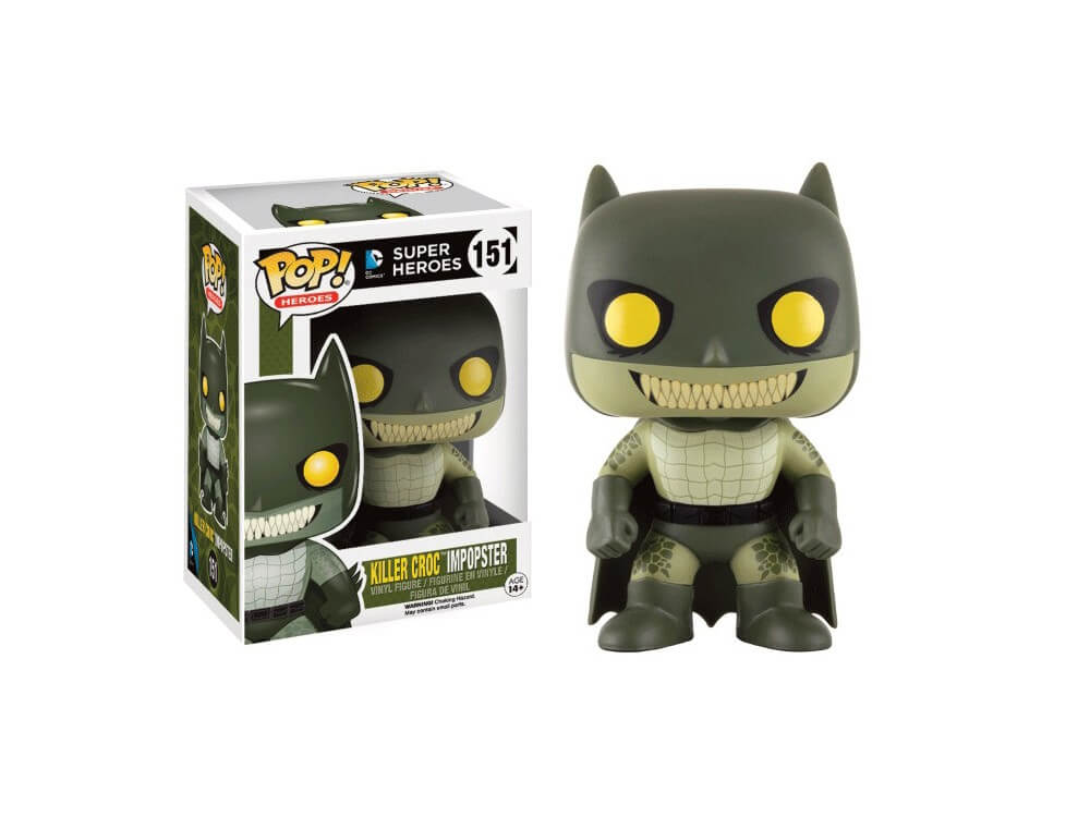 Figurine DC Heroes - Impopster Killer Croc Exclu Pop 10cm - Funko