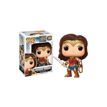 Figurine Dc Justice League Movie - Wonder Woman Pop 10cm