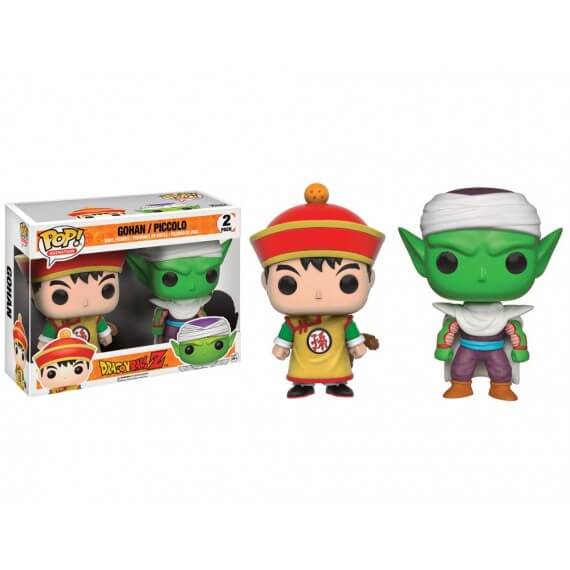 Figurine Dragon Ball - 2-Pack Son Gohan & Piccolo Exclu Pop 10cm