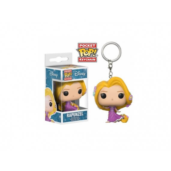 Porte Clé Disney Rapuzel - Raiponce Pocket Pop 4cm