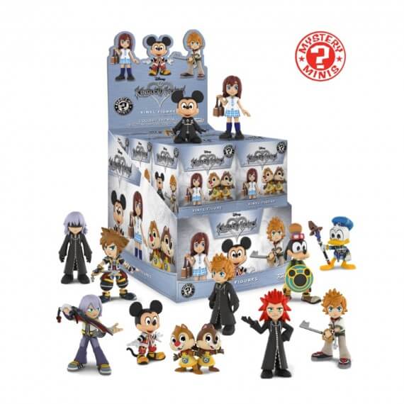 Figurine Disney Kingdom Hearts Mystery Minis - 1 Boîte Au Hasard