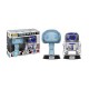 Figurine Star Wars - 2-Pack Leia Holo & R2D2 Exclu Pop 10cm