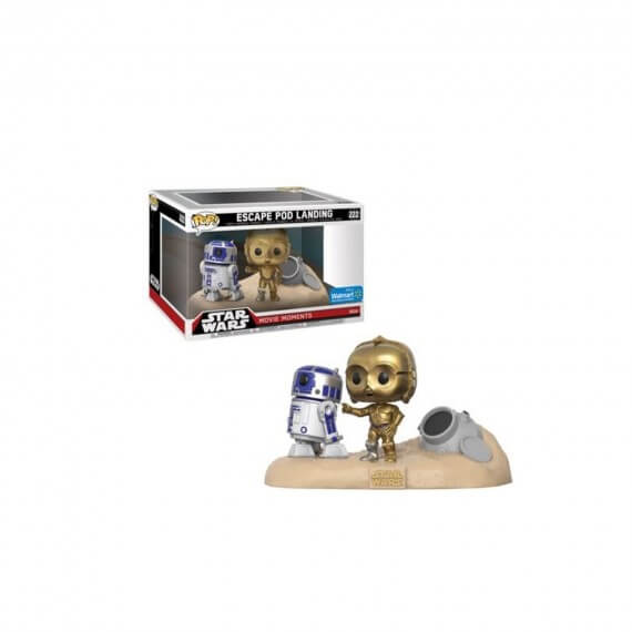 Figurine Star Wars - C-3Po & R2-D2 Desert Movie Moments Pop 18cm