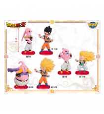 Figurine DBZ WCF Goku VS Majin Buu - 1 Boite Modèle aléatoire