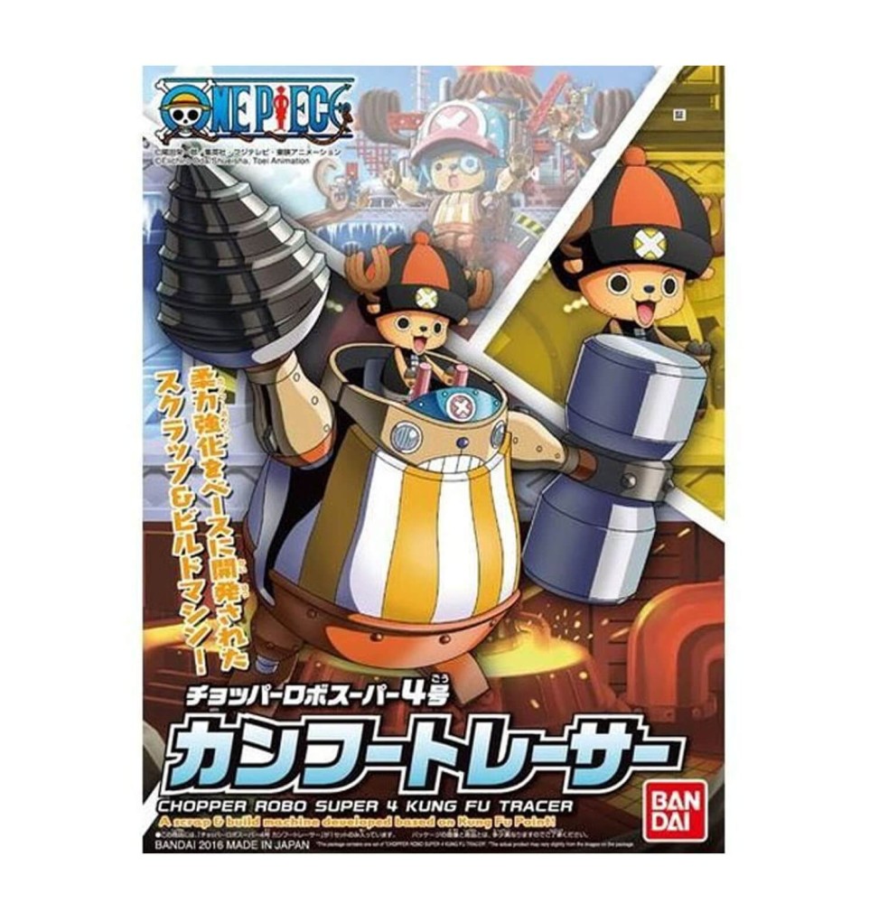 Maquette One Piece - Kung Fu Tracer Chopper Robo Super VOL4 10cm