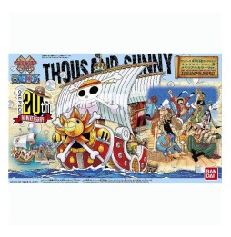 Maquette One Piece - Thousand Sunny Memorial Color Ver Grand Ship Collection 15cm