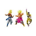 Figurine DBZ - Set De 3 Gashapon Dragon Ball Super Vs Dragon Ball 5cm