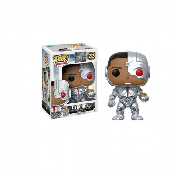 Figurine DC Justice League Movie - Cyborg With Motherbox Exclu Pop 10cm