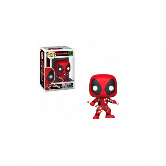 Figurine Marvel - Christmas Deadpool Pop 10cm