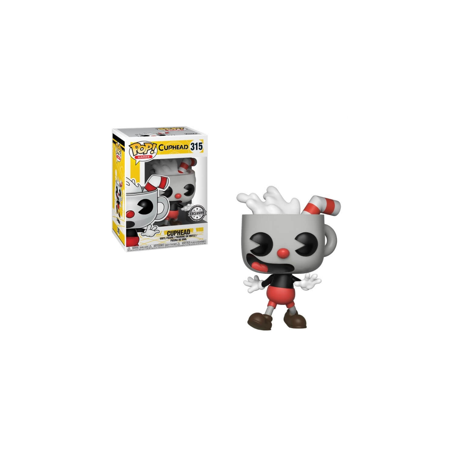 Figurine Cuphead - Cuphead New Pose Exclu Pop 10cm - Funko