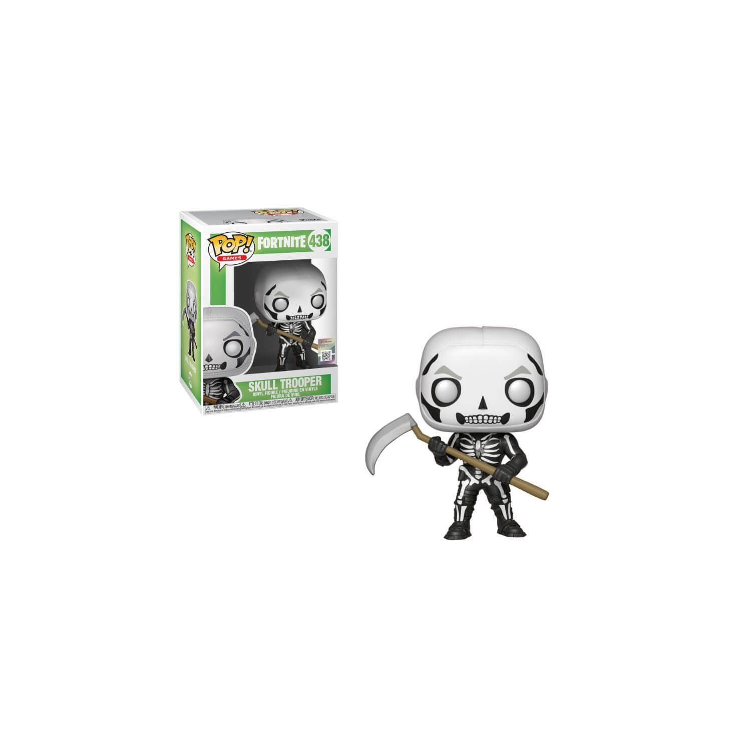 Pop vinyl fortnite store skull trooper figure