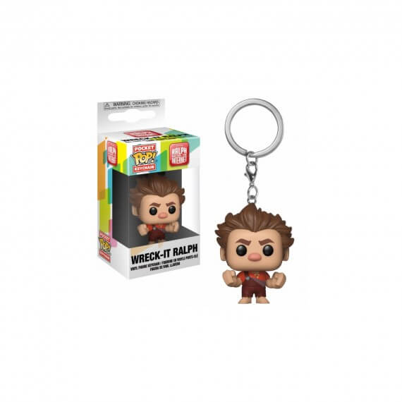 Porte Clé Disney Le Monde De Ralph 2 - Ralph Pocket Pop 4cm