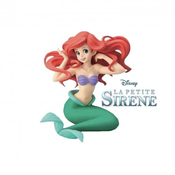 Figurine Disney - Ariel Characters Crystalux 10cm