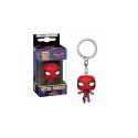 Porte Clé Marvel Spider-Man Animated - Peter Parker In Suit Pocket Pop 4cm