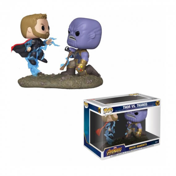 Figurine Marvel - Thor VS Thanos Movie Moments Pop 10cm