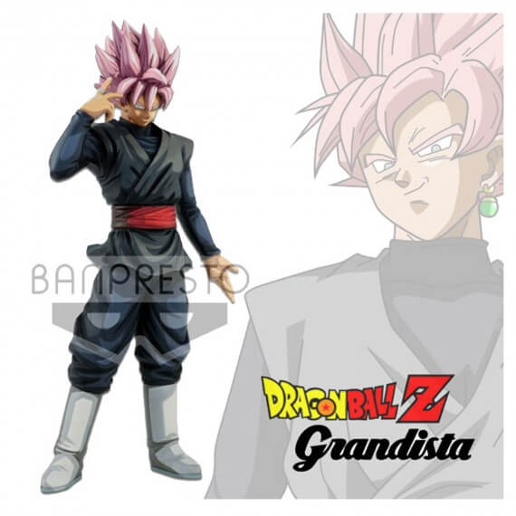 Figurine DBZ - Son Goku Rose Super Saiyan Grandista Manga Dimension 28cm