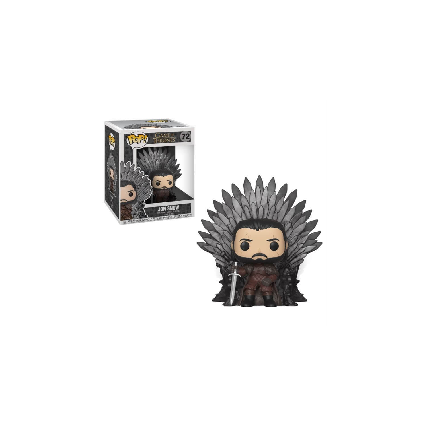 Funko pop jon snow iron sales throne