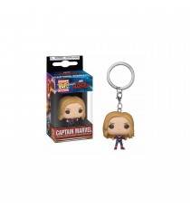 Porte Clé Marvel Captain Marvel Movie - Captain Marvel Unmasked Pocket Pop 4cm