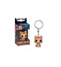 Porte Clé Marvel Captain Marvel Movie - Goose The Cat Pocket Pop 4cm