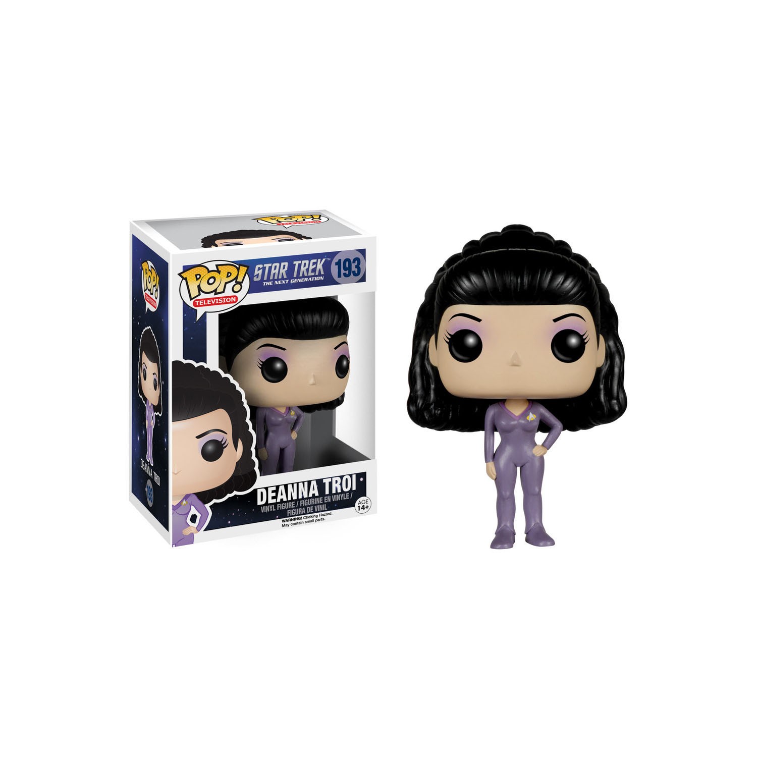 Figurine Star Trek Next Gen Troi Pop 10cm Funko