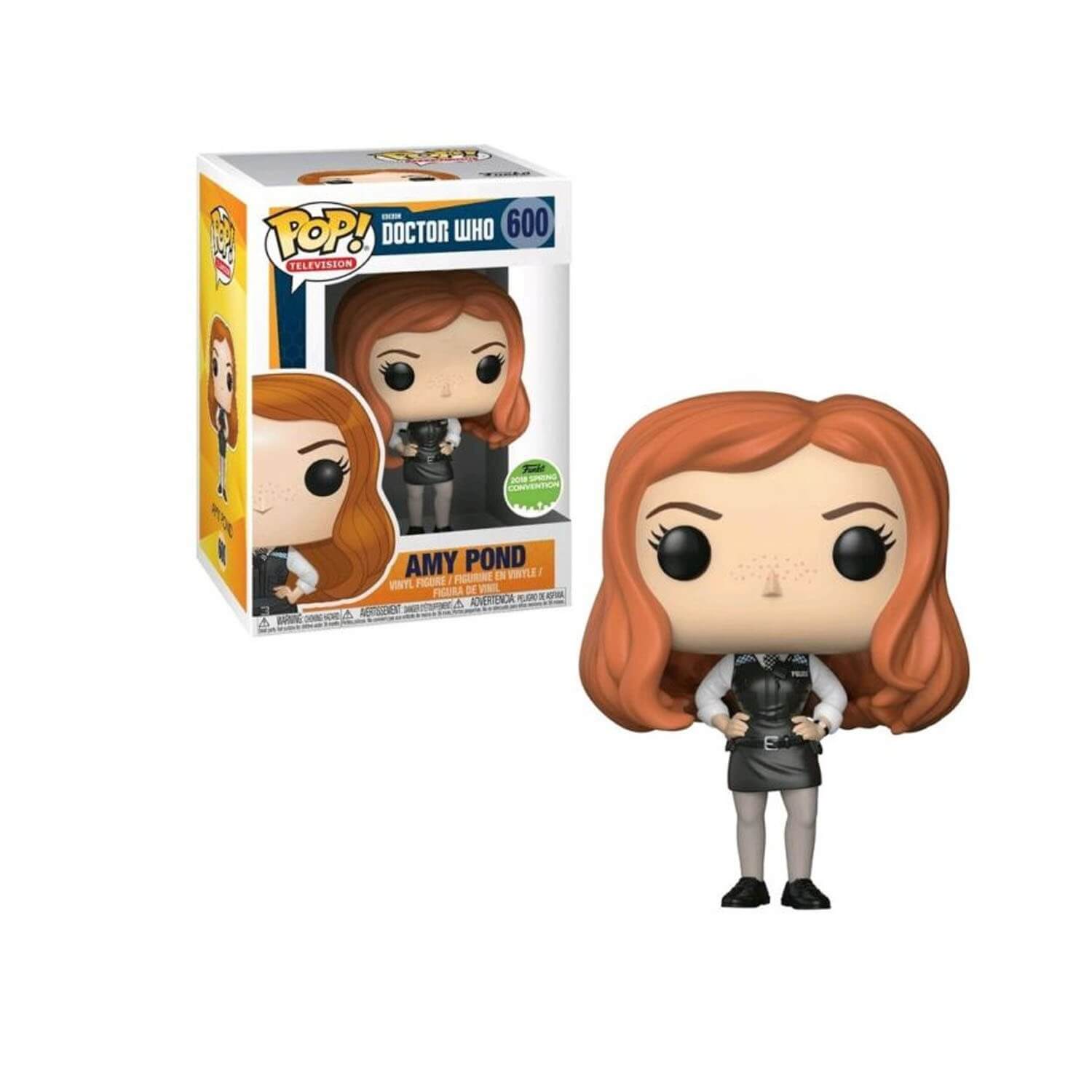 Figurine Doctor Who - Amy Pond Police Suit Exclu Pop 10cm - Funko