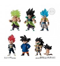 Set De 6pcs Gashapon DBZ - Adverge 9 Special Hg Plus 5cm