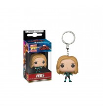 Porte Clé Captain Marvel - Vers Exclu Pocket Pop 4cm