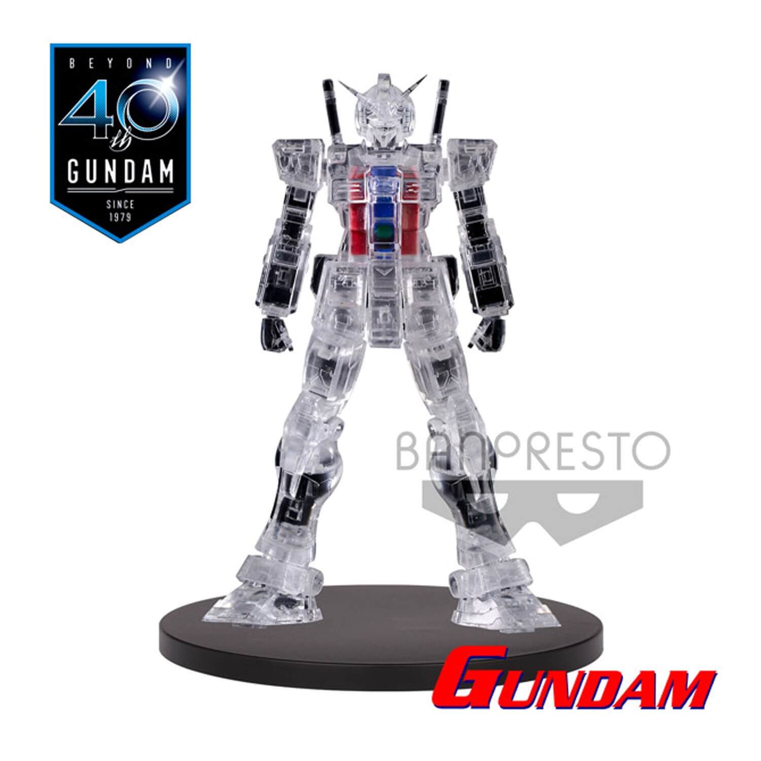 Figurine Gundam - RX 78-2 Clear Internal Structure 14cm - Banpresto