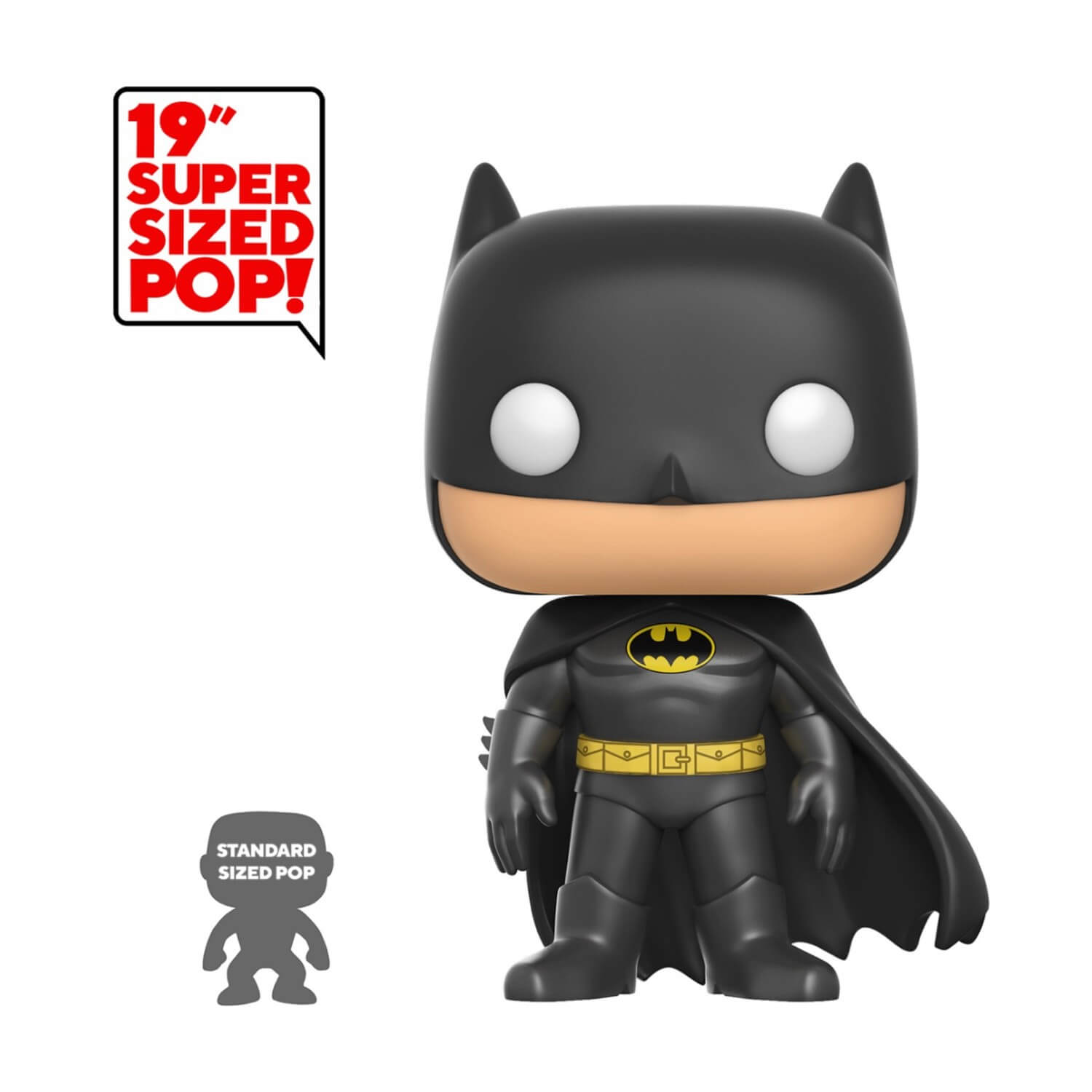 Figurine DC Comics - Batman Super Sized Pop 48cm - Funko