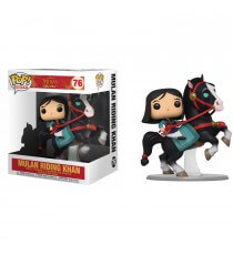 Figurine Disney Mulan - Mulan On Khan Pop Rides 10cm