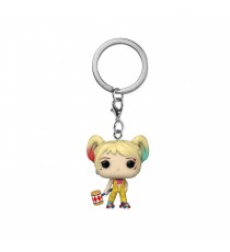 Porte Clé DC Birds Of Prey - Harley Quinn Boobytrap Battle Pocket Pop 4cm