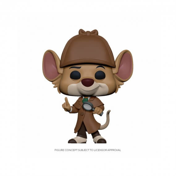 Figurine Disney Basil Detective Prive - Basil Pop 10cm