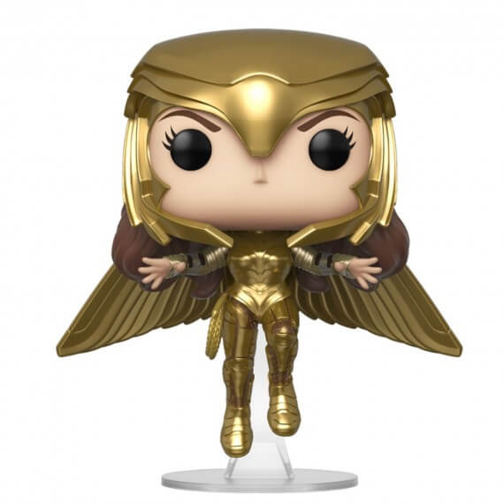 Figurine DC Heroes - Wonder Woman 84 Golden Armor Flying Pop 10cm