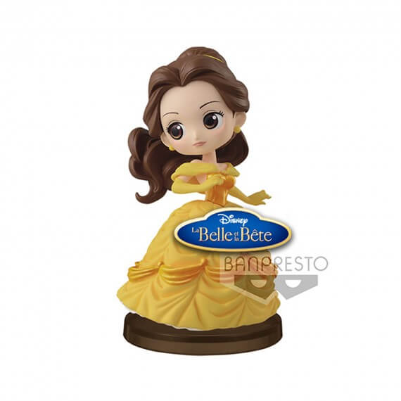 Figurine Disney - Belle Yellow Dress Story Of Belle Ver D Q Posket Petit 7cm