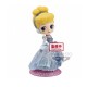 Figurine Disney - Cendrillon Glitter Line Q Posket 14cm