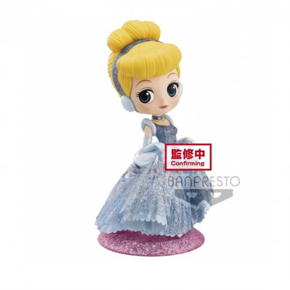 Figurine Disney - Cendrillon Glitter Line Q Posket 14cm