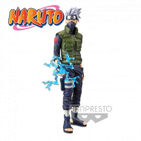 Figurine Naruto Shippuden - Grandista Nero Hatake Kakashi 26cm