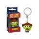 Porte Clé Disney Pixar - Alien As Woody Pocket Pop 4cm