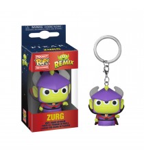 Porte Clé Disney Pixar - Alien As Zurg Pocket Pop 4cm