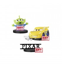 Set 3 Figurines Disney Pixar - Alien Cars Logo Pixar 4cm