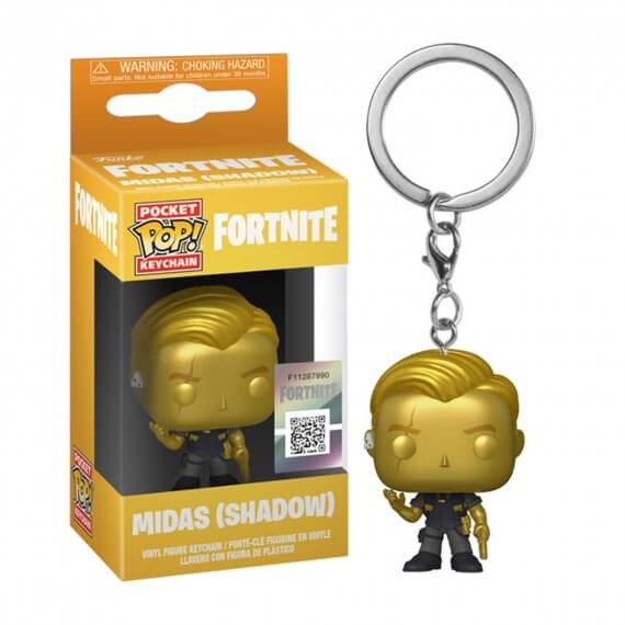 Porte Clé Fortnite - Midas Pocket Pop 4cm