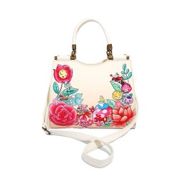 Sac A Main Disney - Alice & Fleurs Du Jardin Exclu