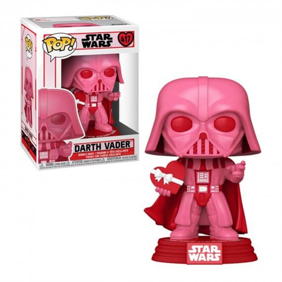 Figurine Star Wars - Valentines Vader With Heart Pop 10cm