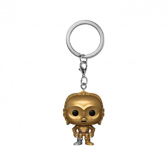 Porte Clé Star Wars - C-3PO Pocket Pop 4cm